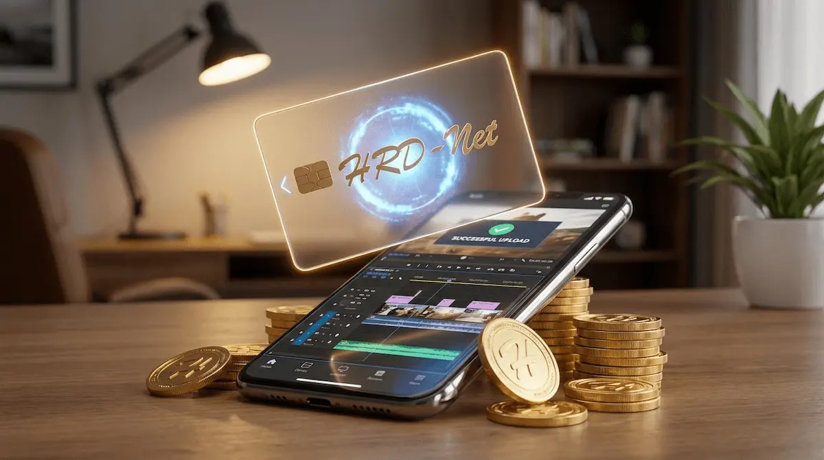 국민내일배움카드 신청자격 확인 후 스마트폰 AI 부업으로 수익을 내는 모습