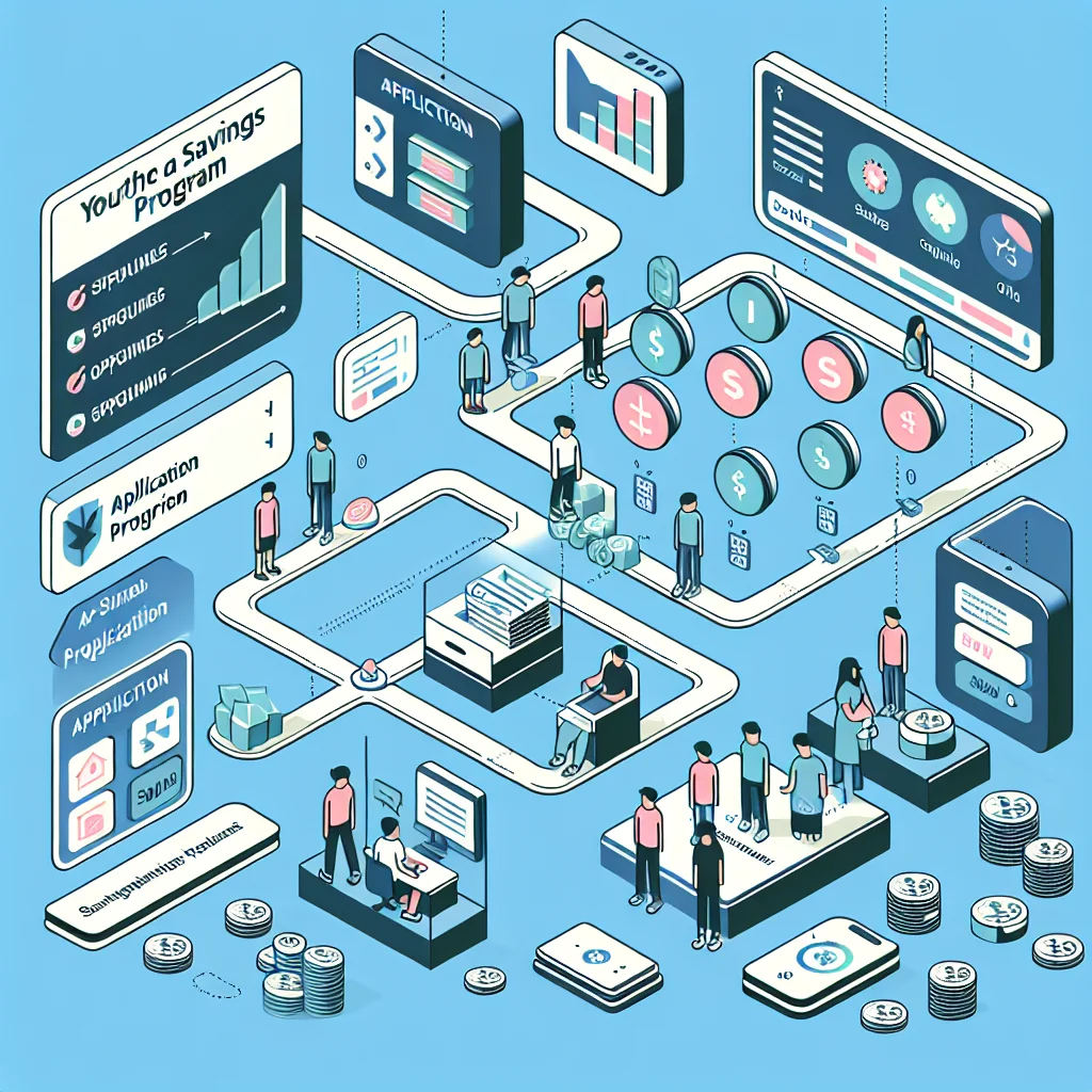 청년미래적금 신청 절차와 방법을 표시한 인포그래픽 이미지