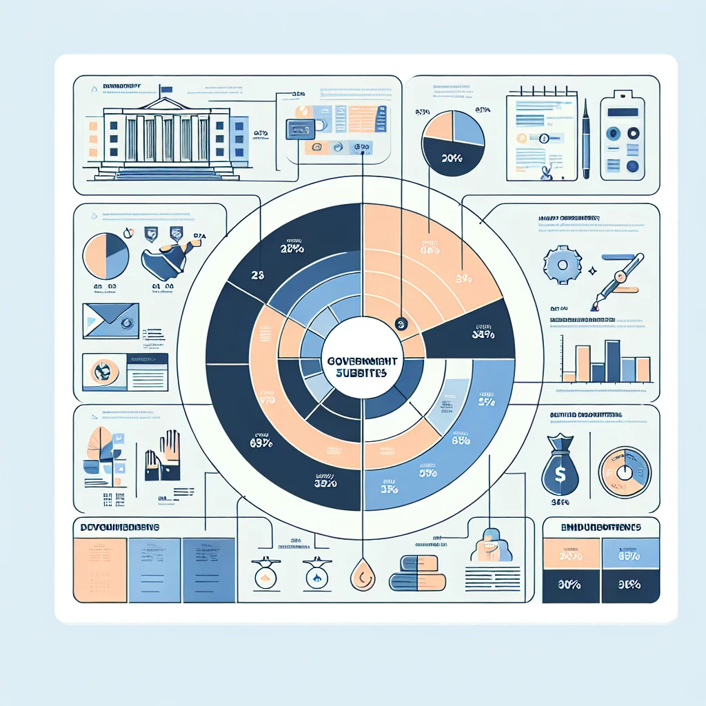 2026년 한국의 주요 정부 부처별 정부지원금 분석 차트 이미지입니다.